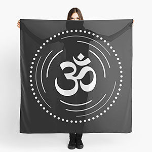 Om Vibration Scarf