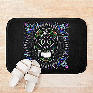 Mexican Calavera Bath Mat