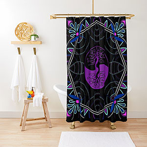 Mandala Shower Curtain