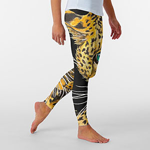 Leopard Roar Leggings