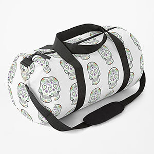 Mexican Calavera Duffle Bag