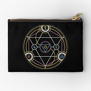 Transmutation Circle Zip Pouch