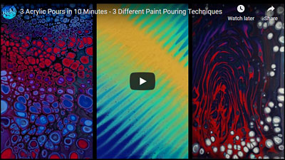 Life Is Kumquat | Different Paint Pouring Techniques - Shee Alchemy