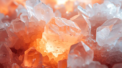 Mineralized Rock Salt: Ancient Crystals of Mother Earth