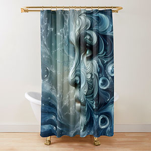 Spirit of Water Shower Curtain